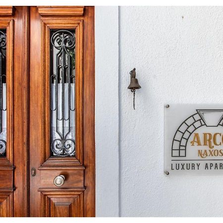 Arco Naxos Luxury Apartments Naxos City Exteriör bild